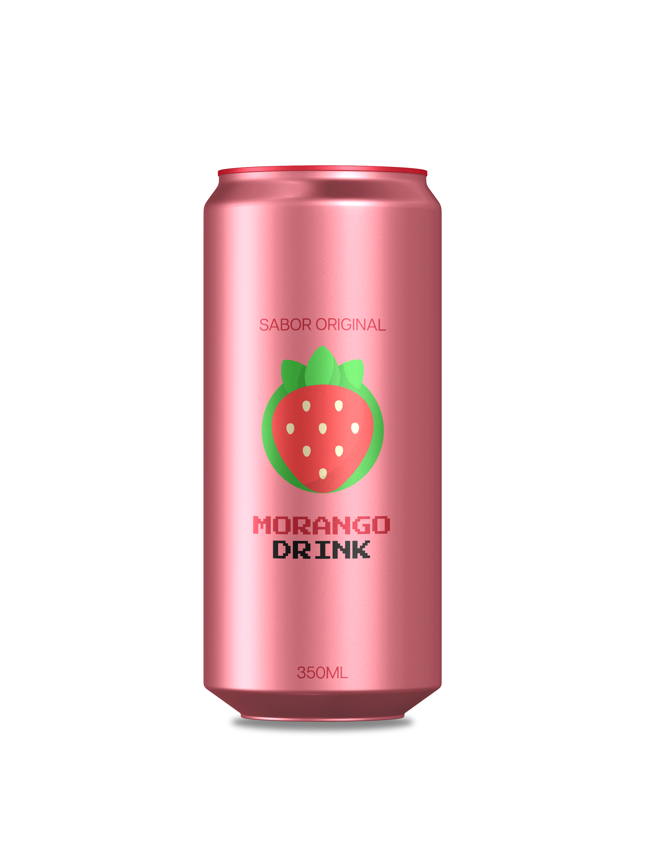 Refrigerante de morango